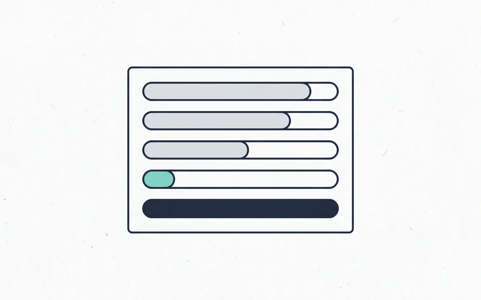 Illustration: a dashboard of sends by person, sequence and task.